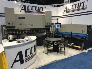 Spoločnosť Accurl sa v roku 2016 podieľala na strojovom nástroji v Chicagu a na výstave Industrial Automation