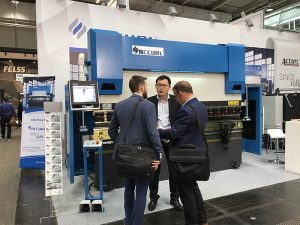 Spoločnosť Accurl sa v roku 2017 zúčastnila výstavy Hannover International Machine Tool v Nemecku