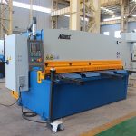 QC11y-16X3200 CNC rezanie nerezovej ocele automatická hydraulická železná doska gilotínový strihací stroj s E21